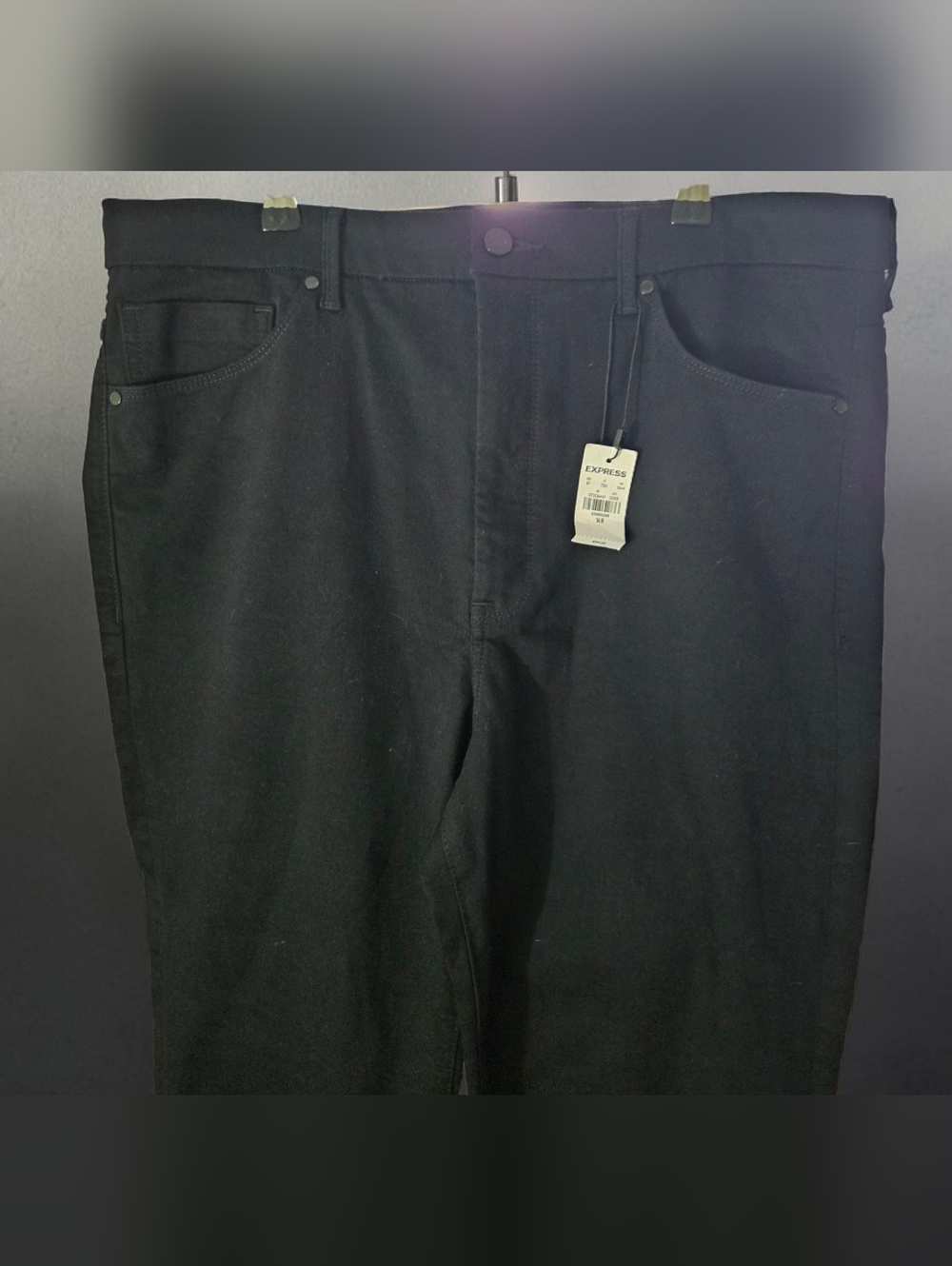 Express Black Women's Pants with Brand Tag Size 14R - Picture 3 of 4
